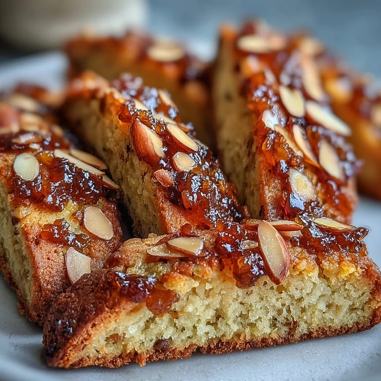 3. Italienische Biscotti mit Orangenzesten und kandierten Orangenschalen, goldbraun gebacken für einen knackigen Genuss.