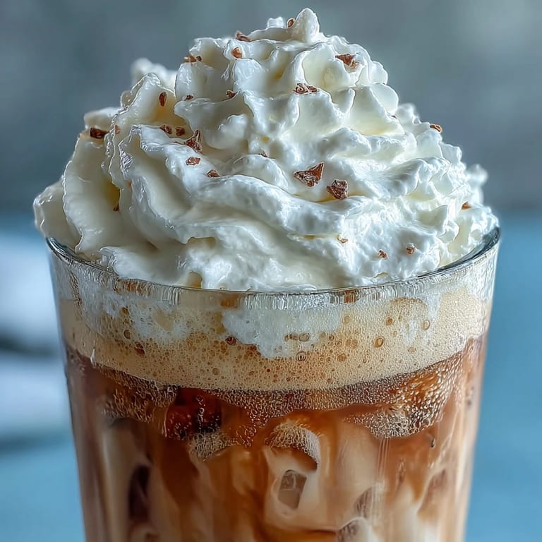 3. Cremiger Vanille-Frappuccino mit Kokos-Sahne, perfekt für heiße Tage und Kaffee-Liebhaber.