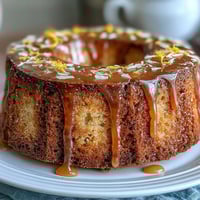 Löwenzahn Honig Zitronen Kuchen